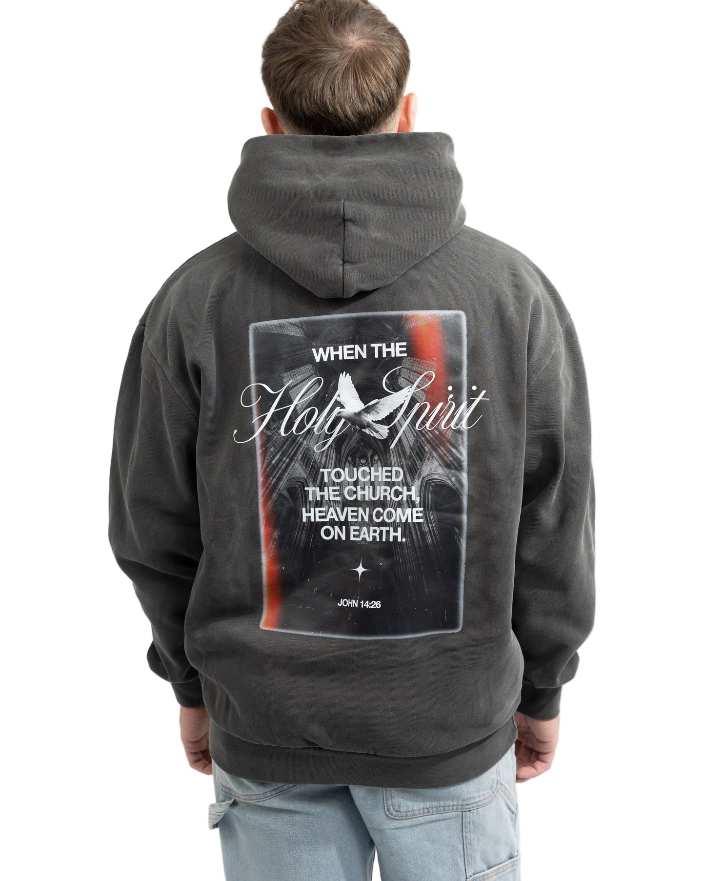 HOODIE DARK GRAY - HOLY SPIRIT